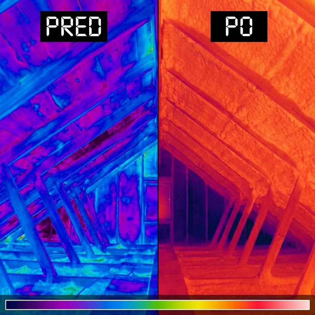 Termovízia strechy